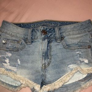 American Eagle jean shorts